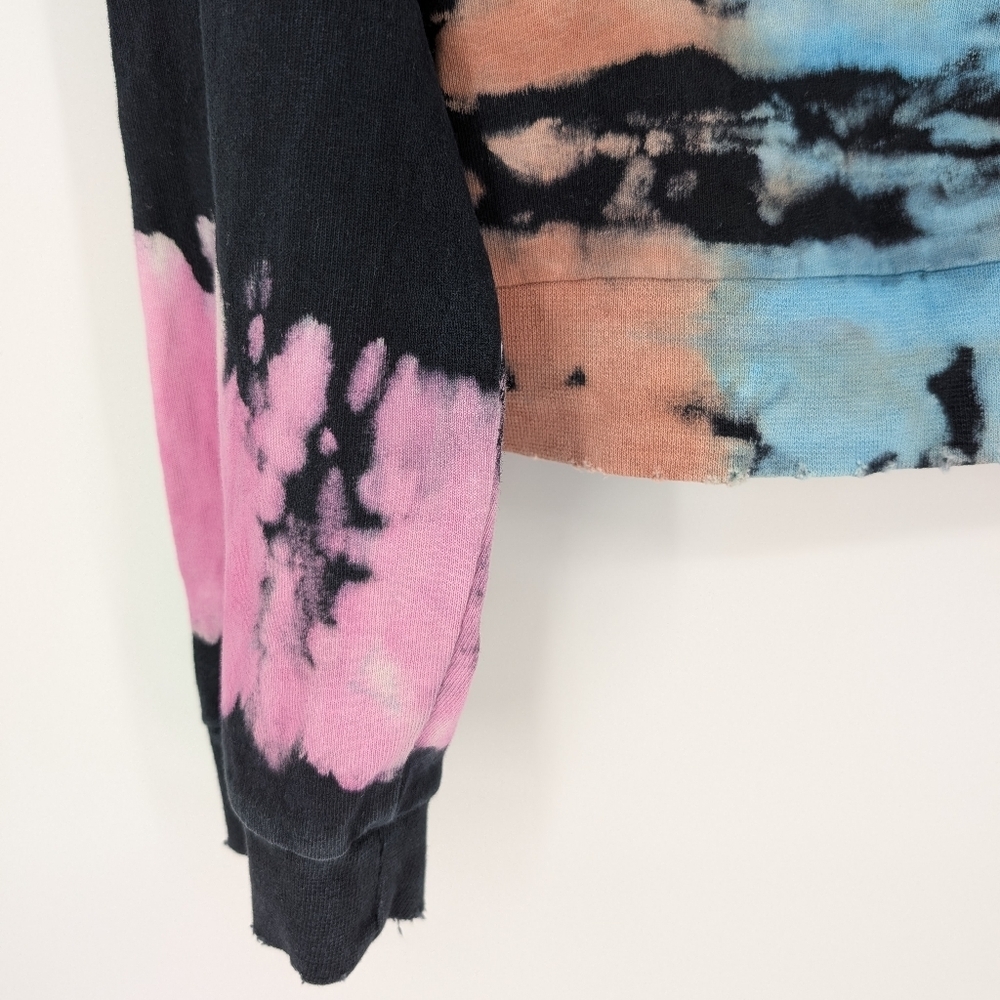 NOAM Caria Sweatshirt Azura 100% Cotton Tie Dye Small - Picture 6 of 9